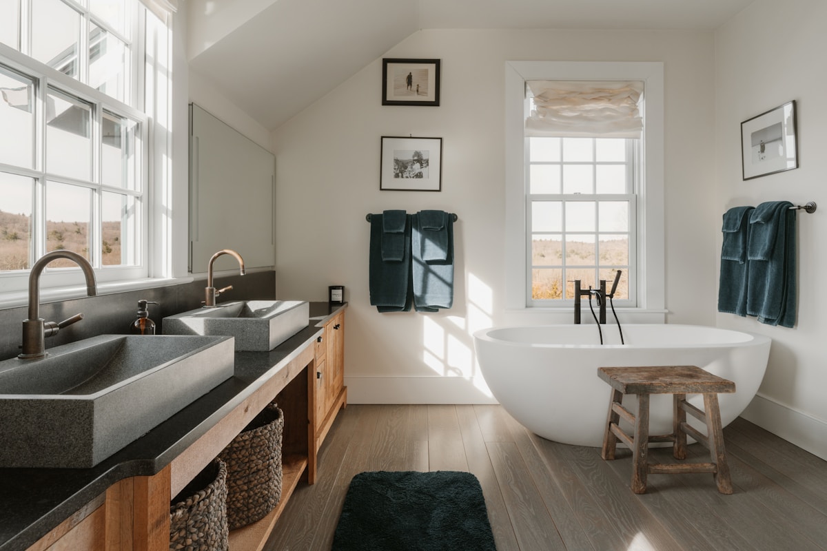 After: Modern renovated bathroom